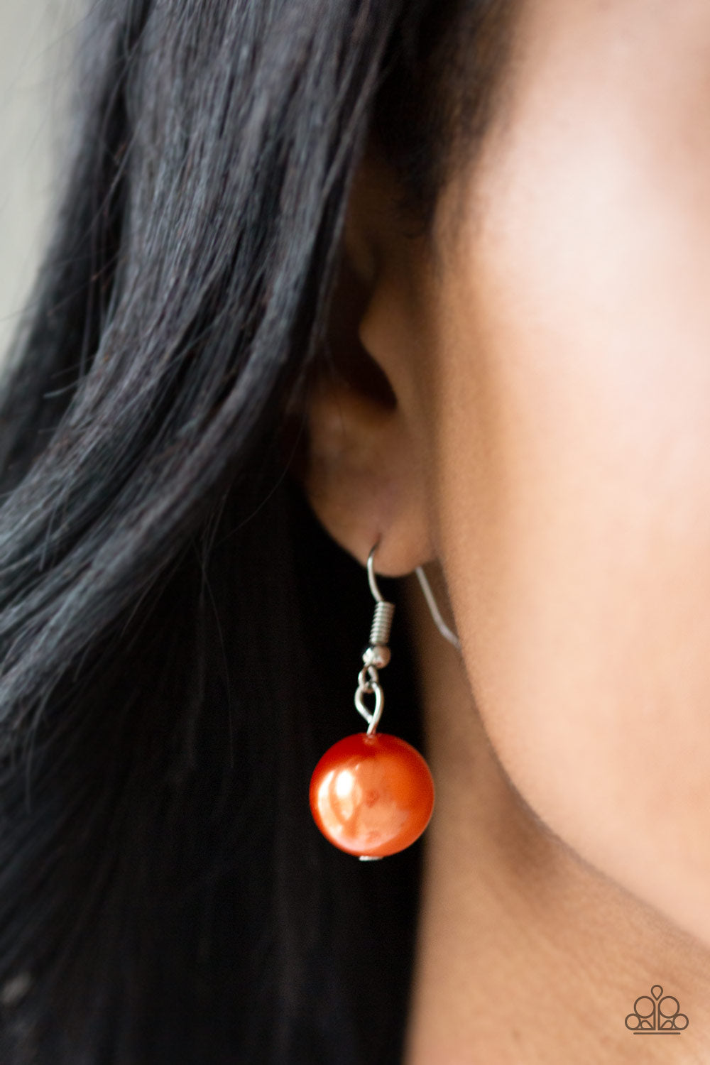 Take Note - Orange Necklace - Paparazzi Accessories - Paparazzi Accessories 