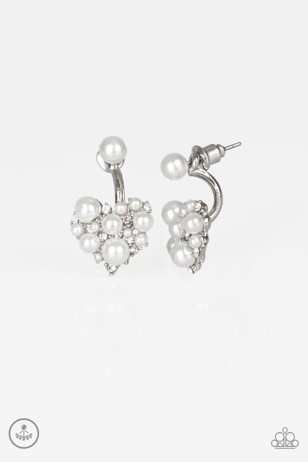 Star-Studded Success - White -Paparazzi Accessories - Paparazzi Accessories 