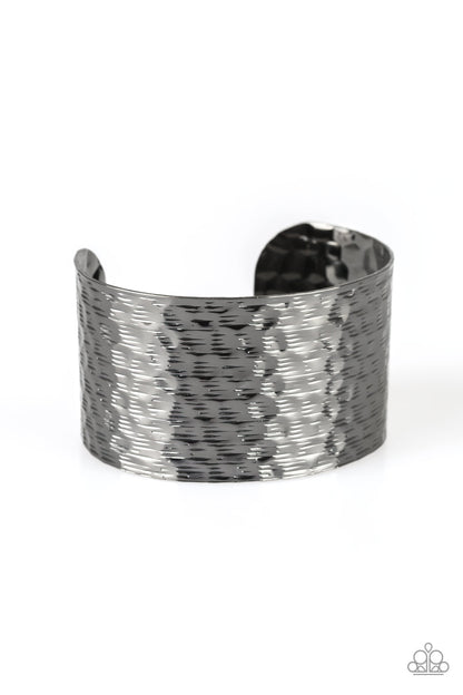 Simmering Shimmer - Black - Paparazzi Accessories 