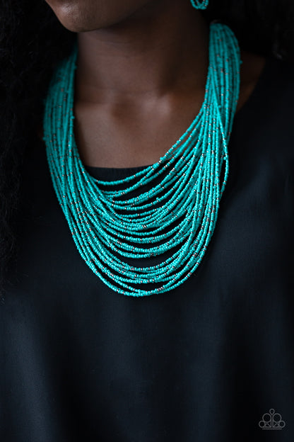 Rio Rainforest - Blue - Paparazzi Accessories - Paparazzi Accessories 