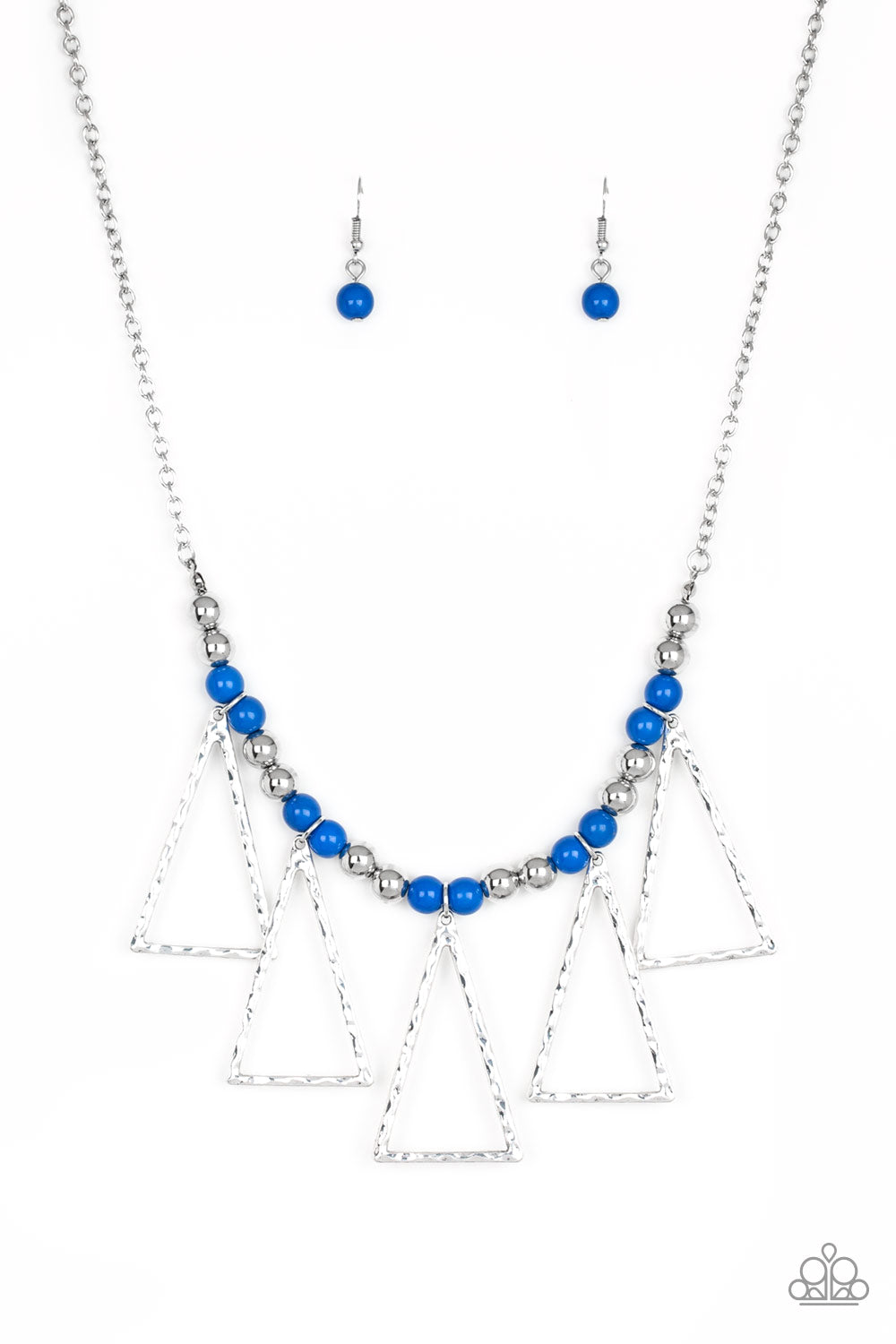Terra Nouveau - Blue Necklace- Paparazzi Accessories - Paparazzi Accessories 