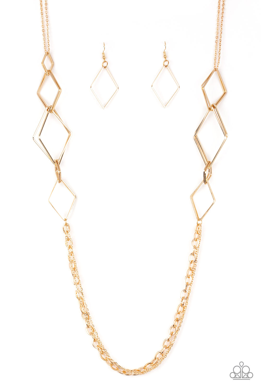 Fashion Fave - Gold Necklace- Paparazzi Accessories - Paparazzi Accessories 