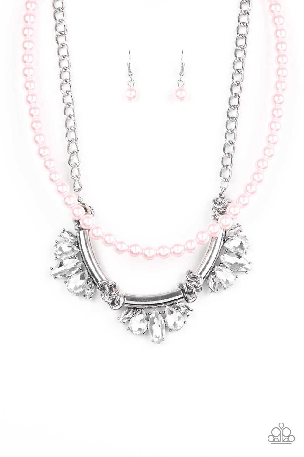 Bow Before The Queen - Pink - Paparazzi Accessories 