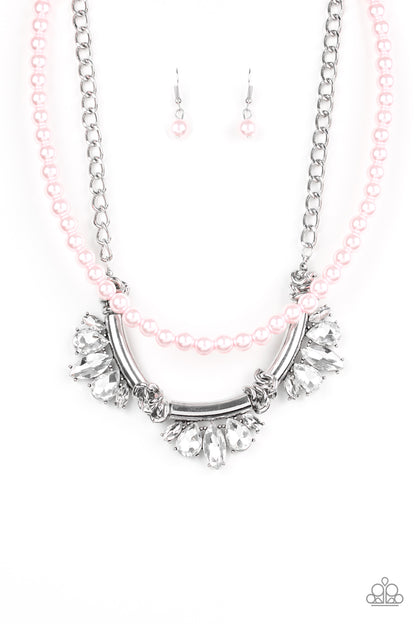 Bow Before The Queen - Pink - Paparazzi Accessories 