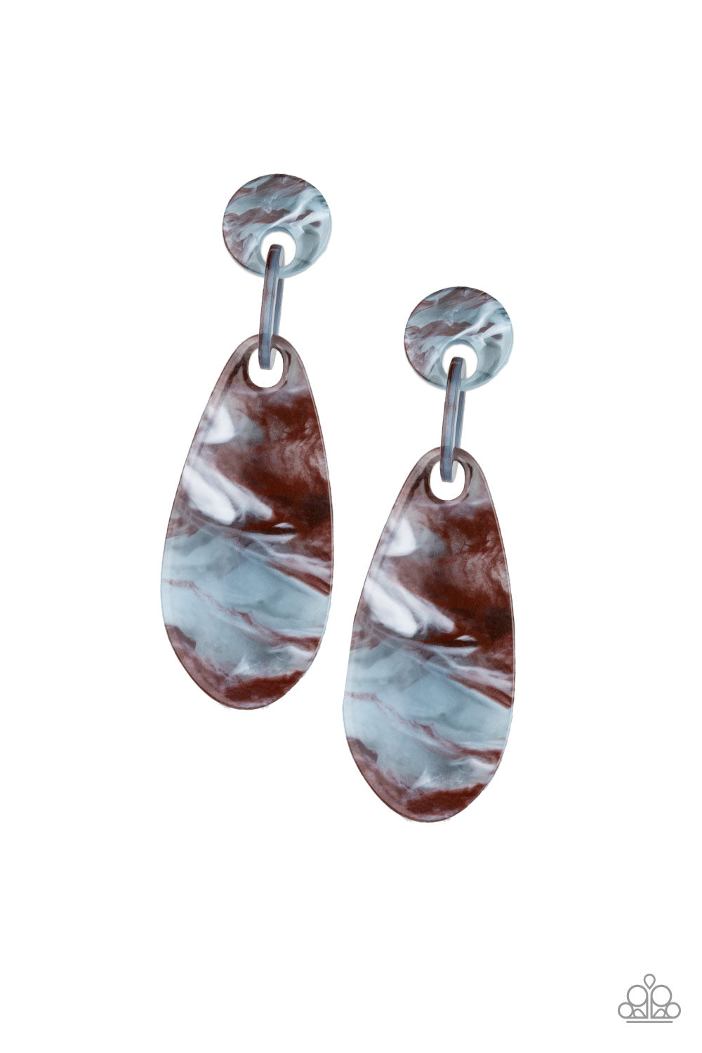 A HAUTE Commodity - Brown Earrings - Paparazzi Accessories 