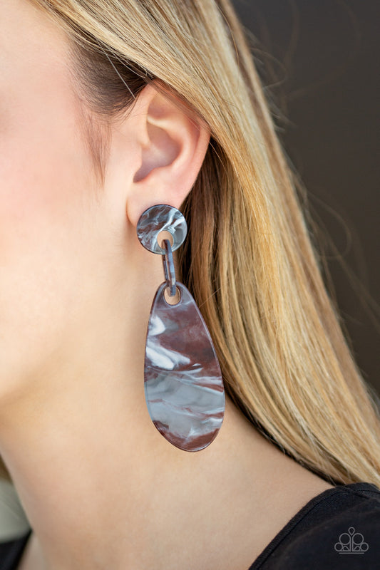 A HAUTE Commodity - Brown Earrings - Paparazzi Accessories 