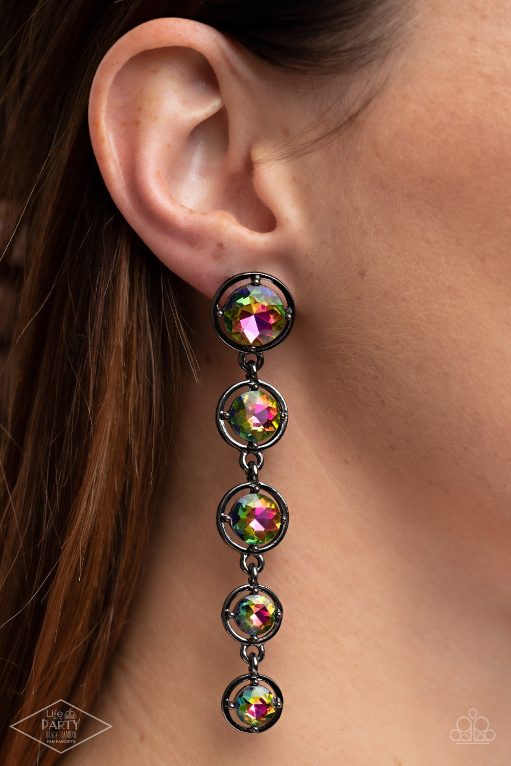 Drippin In Starlight - Multi Earrings - Paparazzi Accessories - Paparazzi Accessories 