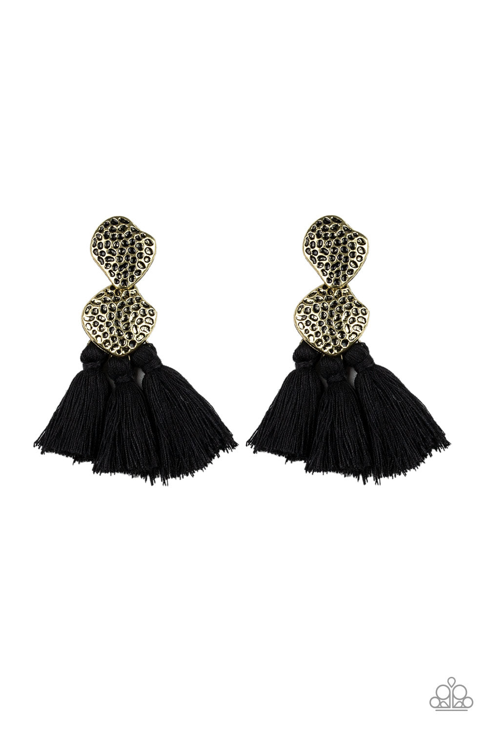 Tenacious Tassel - Black - Paparazzi Accessories 