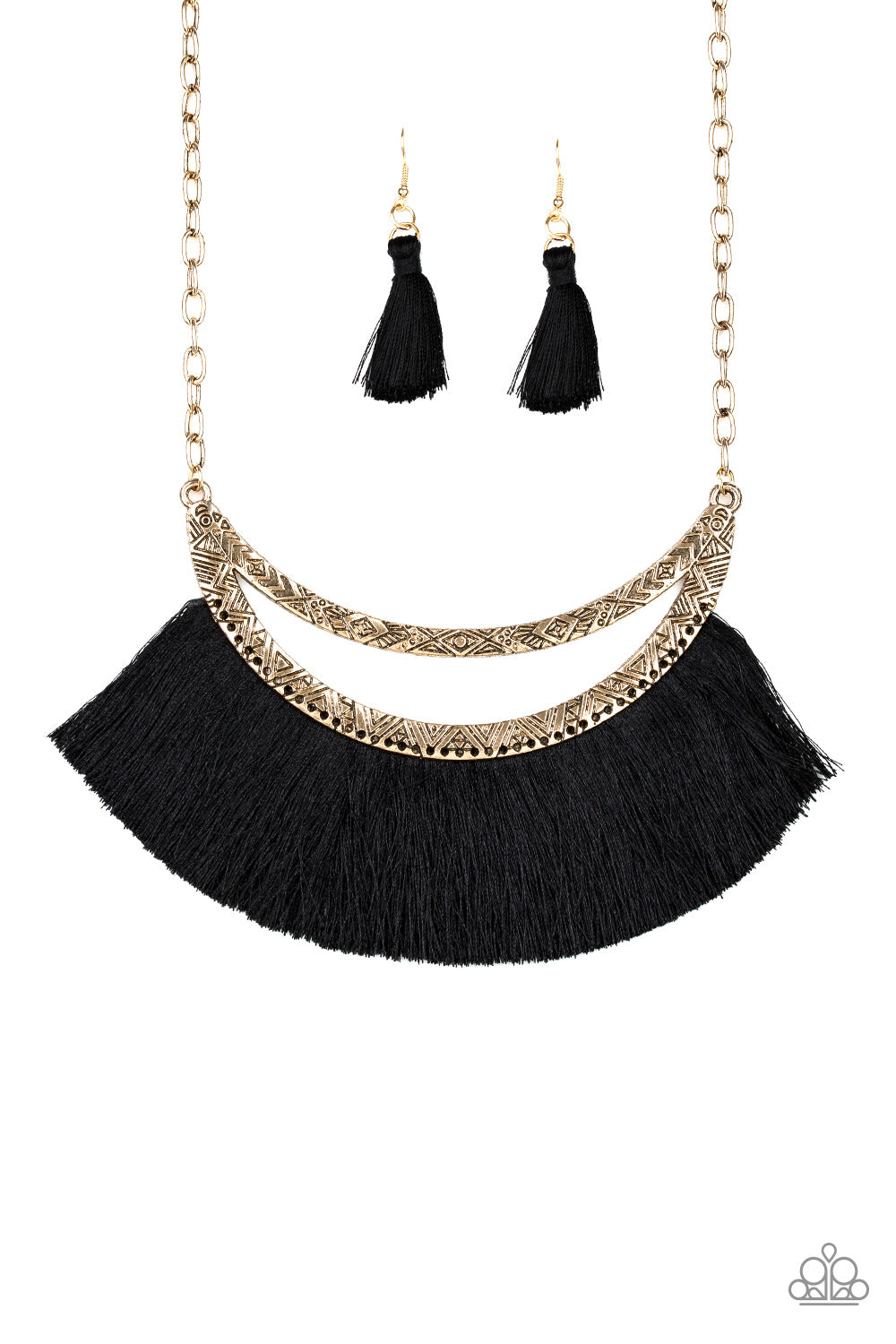 The MANE Event - Gold - Paparazzi Accessories 