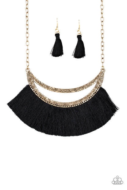 The MANE Event - Gold - Paparazzi Accessories 