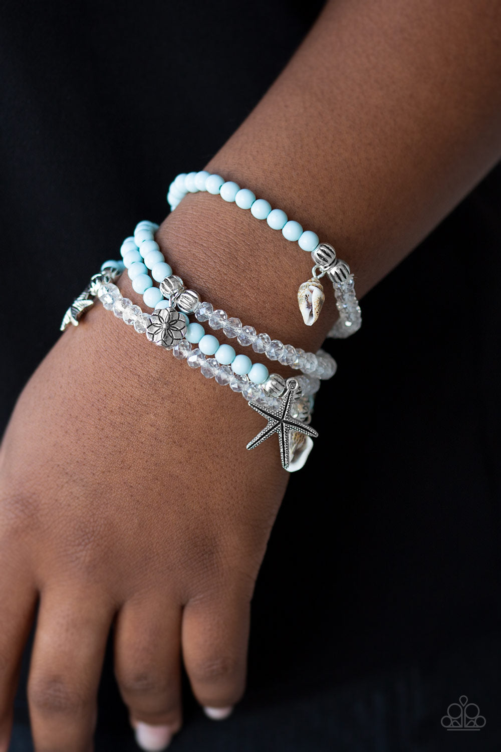 Ocean Breeze - Blue - Paparazzi Accessories 