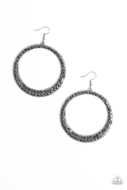 So Demanding - Silver Earrings - Paparazzi Accessories - Paparazzi Accessories 