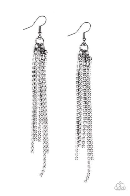 Center Stage Status - Black - Paparazzi Accessories 