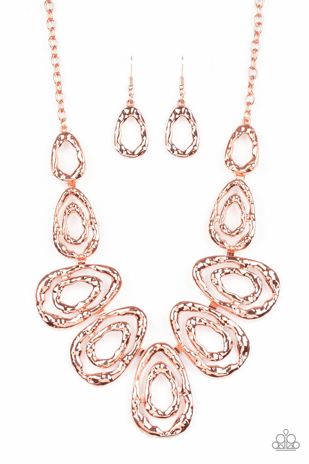 Terra Couture - Copper Necklace - Paparazzi Accessories 