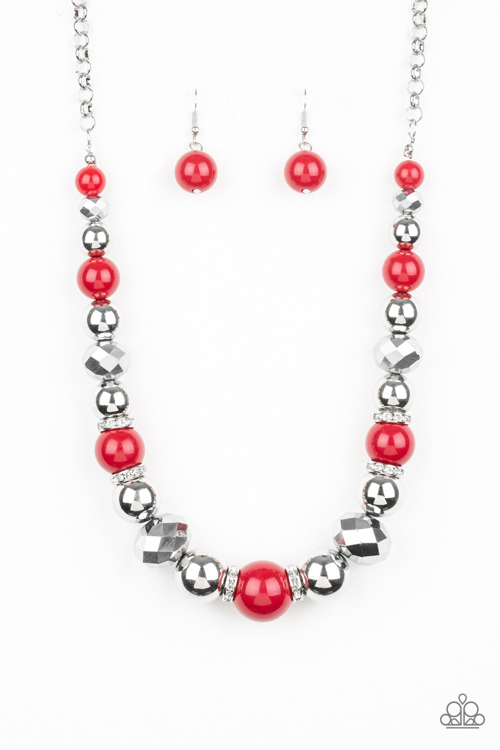 Weekend Party - Red - Paparazzi Accessories - Paparazzi Accessories 