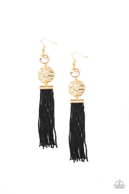 Lotus Gardens - Gold - Paparazzi Accessories 