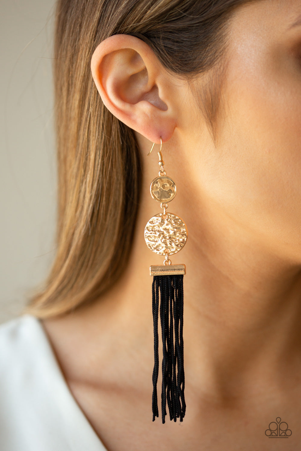 Lotus Gardens - Gold - Paparazzi Accessories 