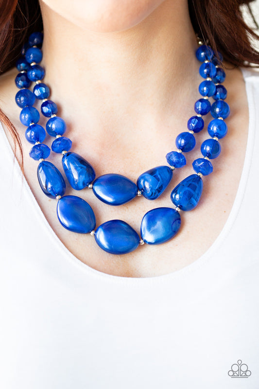 Beach Glam - Blue Accessories - Paparazzi Accessories - Paparazzi Accessories 