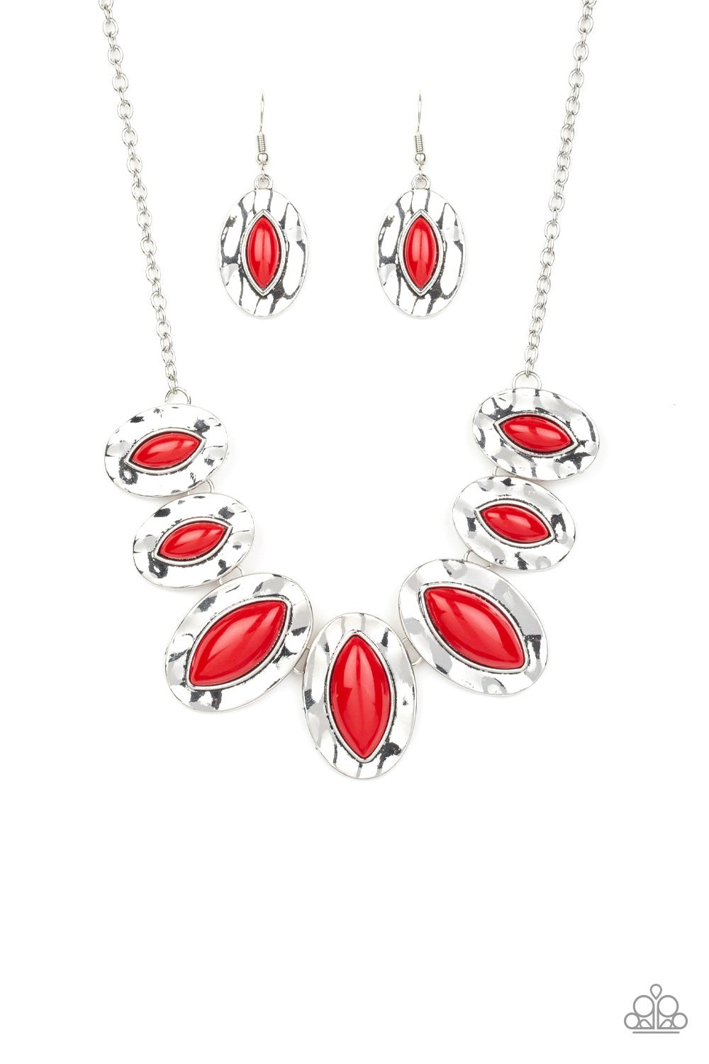 Terra Color - Red Necklace - Paparazzi Accessories - Paparazzi Accessories 