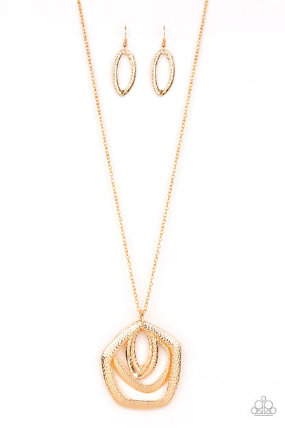 Urban Artisan - Gold Necklace - Paparazzi Accessories - Paparazzi Accessories 