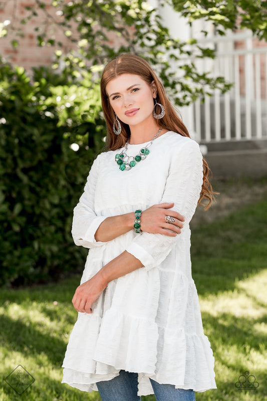 Glimpses of Malibu - Trend Blend - September 2020 (Green) - Paparazzi Accessories 