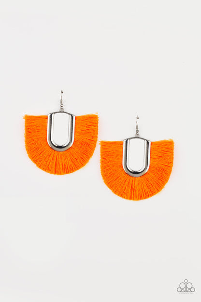 Tassel Tropicana - Orange - Paparazzi Accessories 