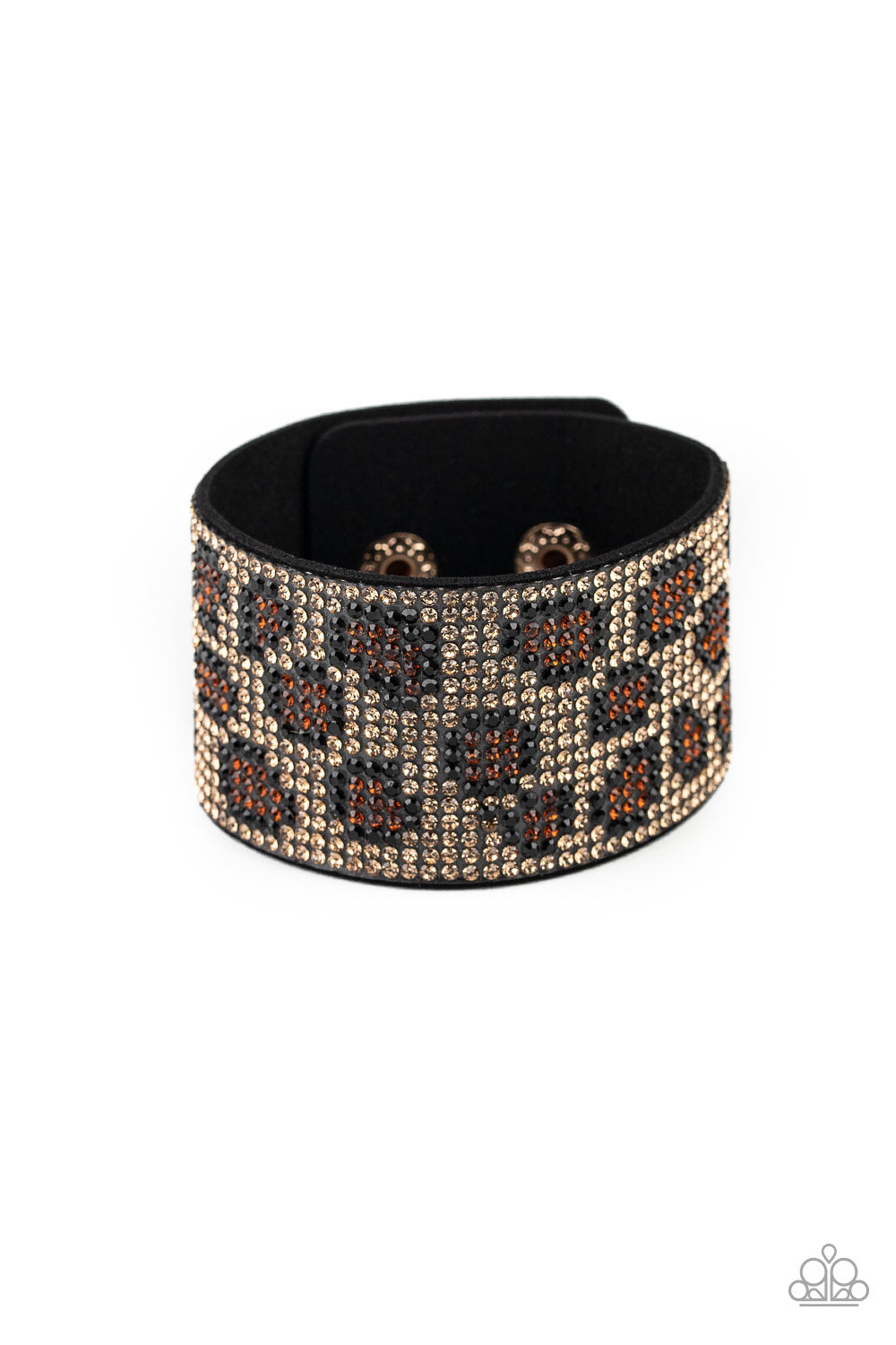 Cheetah Couture - Brown Bracelet - Paparazzi Accessories 
