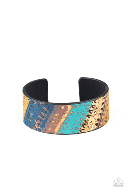 Come Uncorked - Blue Bracelet - Paparazzi Accessories - Paparazzi Accessories 