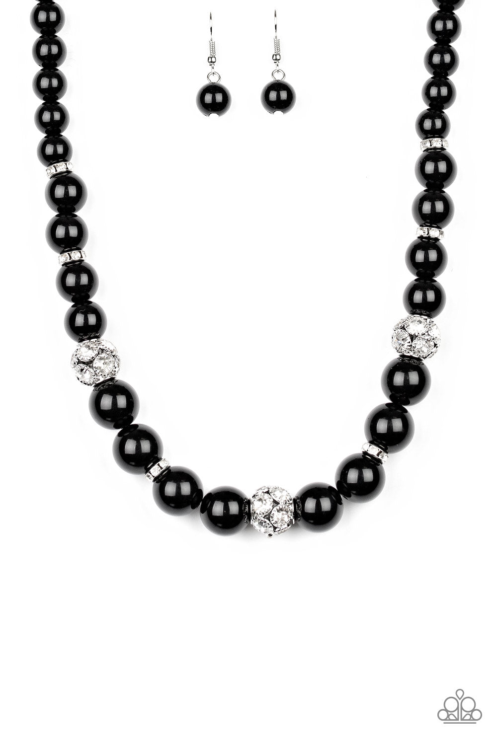 Rich Girl Refinement - Black Necklace - Paparazzi Accessories - Paparazzi Accessories 