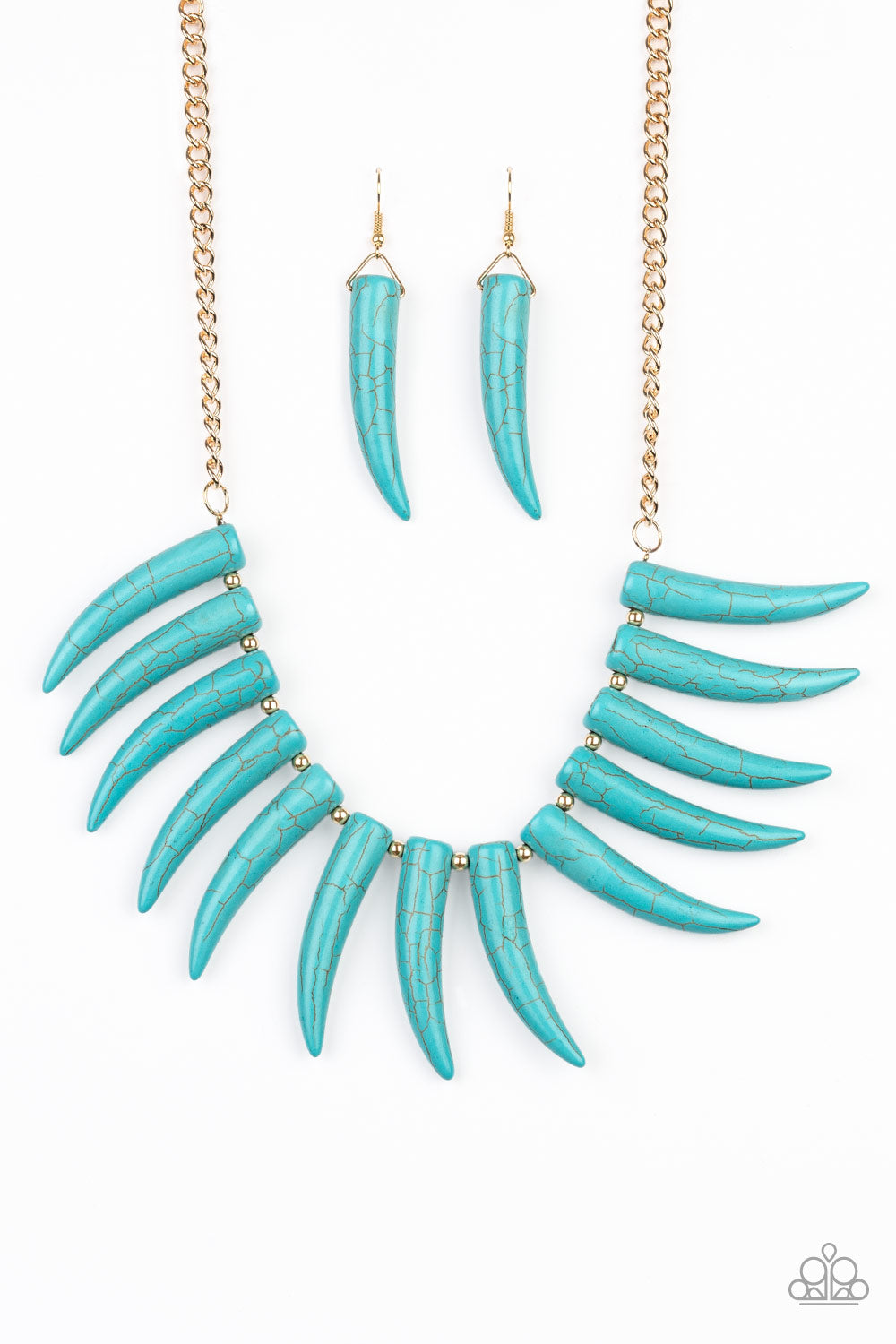 Tusk Tundra - Blue - Paparazzi Accessories - Paparazzi Accessories 
