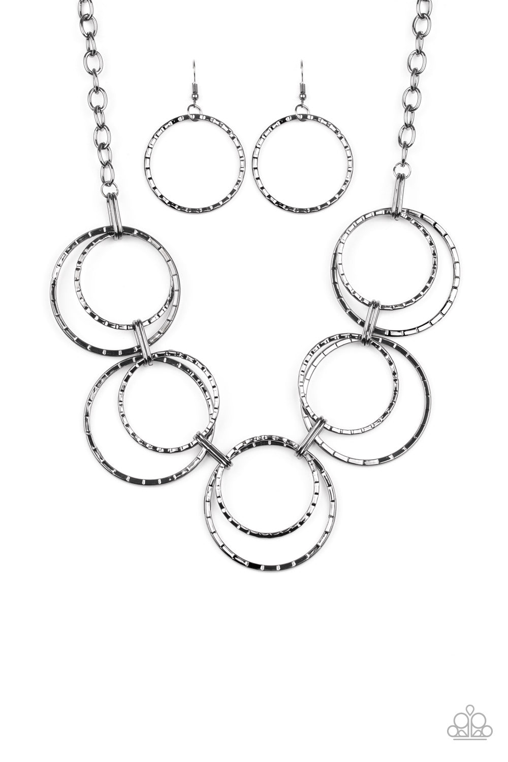 Radiant Revolution - Black Necklaces- Paparazzi Accessories - Paparazzi Accessories 