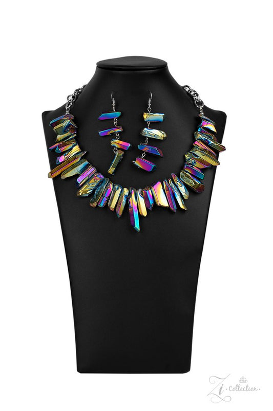 Charismatic - Oil Spill Necklace -  2020 Zi Collection - Paparazzi Accessories - Paparazzi Accessories 