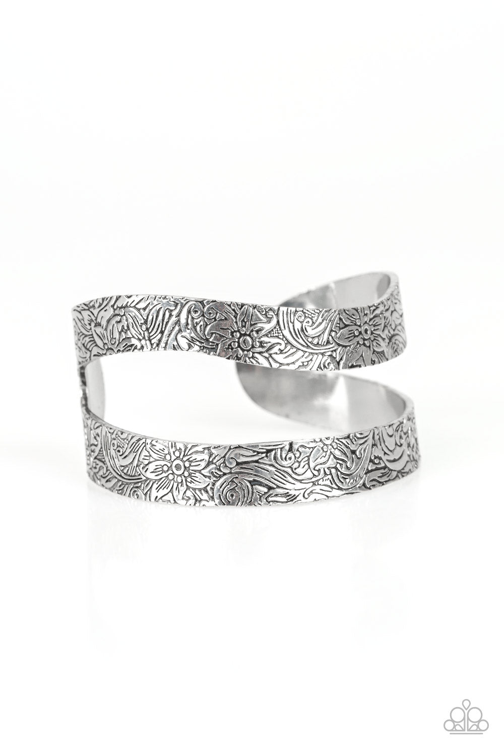 Garden Goddess Silver Bracelet - Paparazzi Accessories 