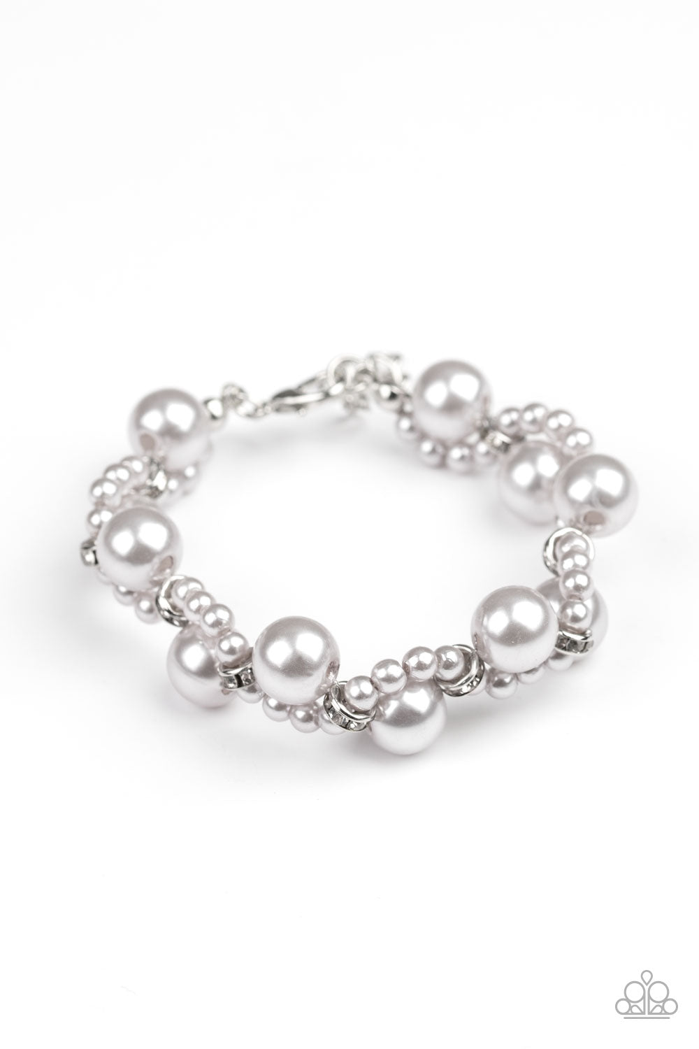 Utmost Uptown - Silver - Paparazzi Accessories 