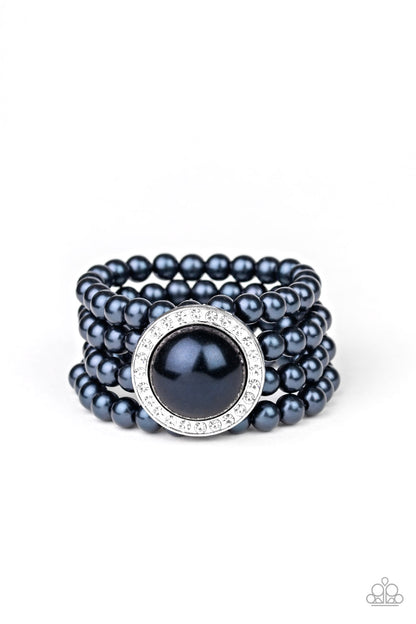 Top Tier Twinkle - Blue Bracelet - Paparazzi Accessories - Paparazzi Accessories 