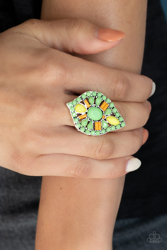 Jungle Jewelry - Green - Paparazzi Accessories 