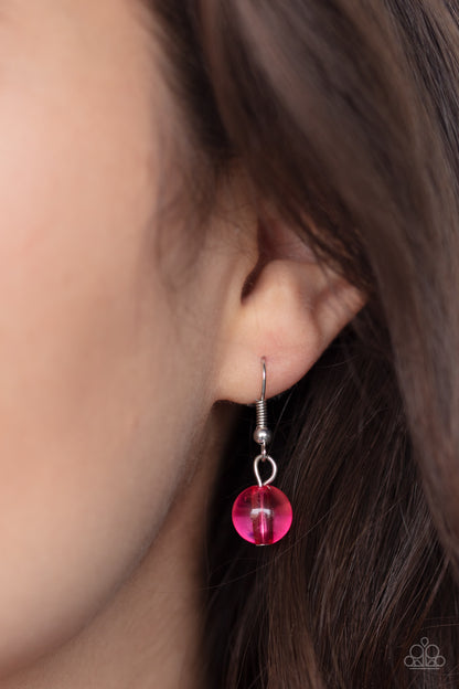 Forbidden Fruit - Pink Necklace - Paparazzi Accessories - Paparazzi Accessories 