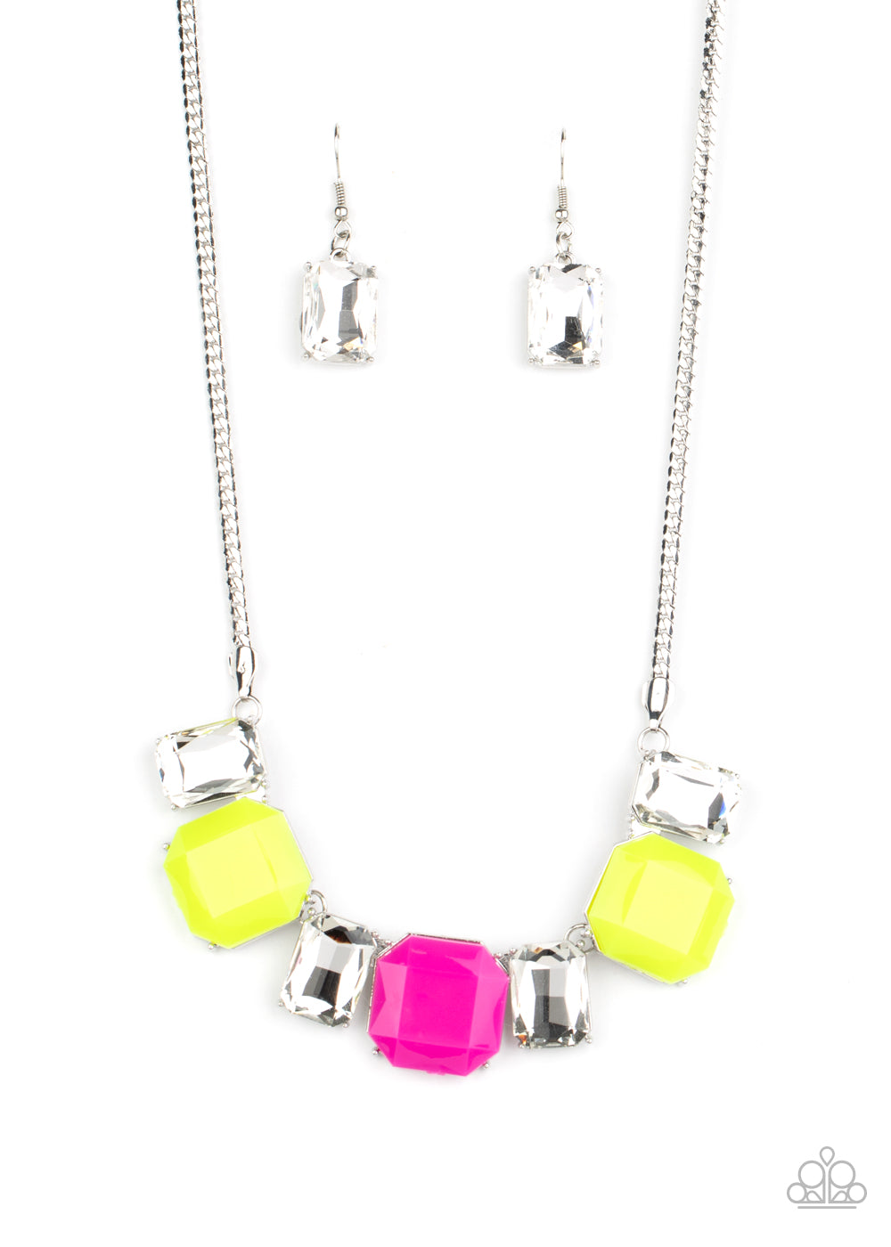 Royal Crest - Yellow Necklace - Paparazzi Accessories - Paparazzi Accessories 