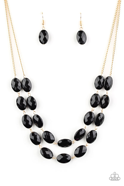 Max Volume - Black Necklace - Paparazzi Accessories - Paparazzi Accessories 