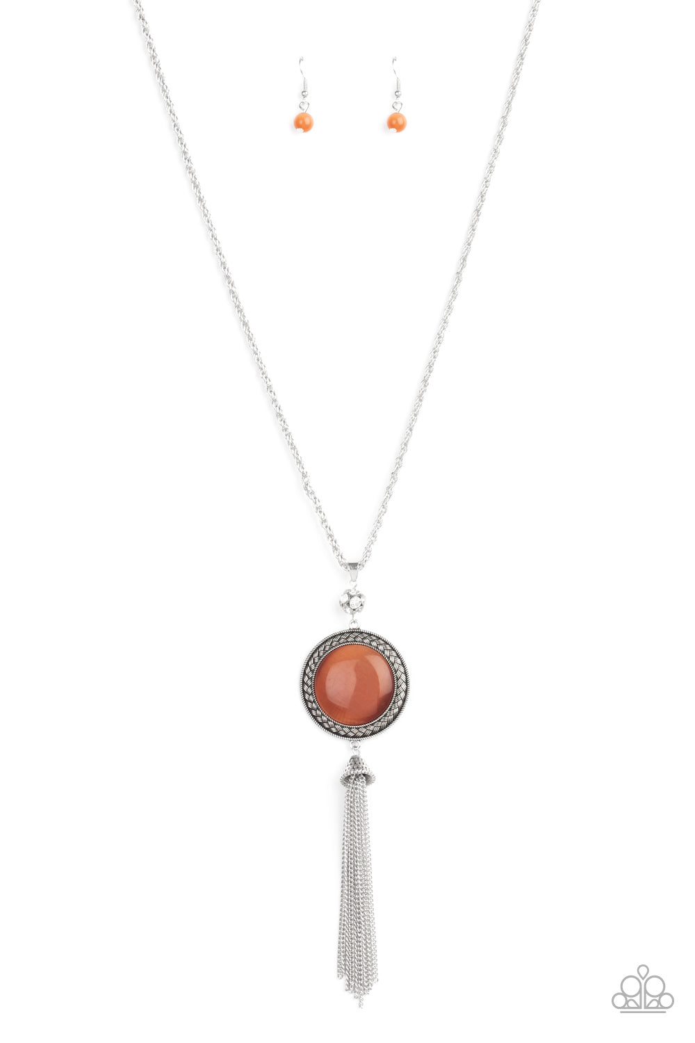 Serene Serendipity - Orange - Paparazzi - Paparazzi Accessories 