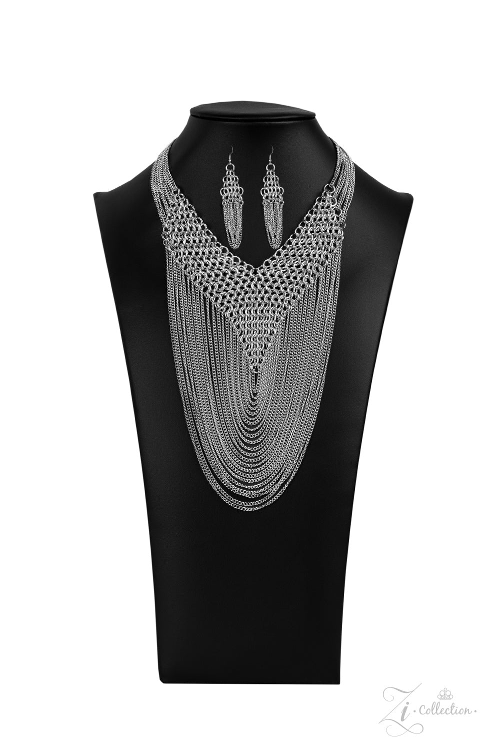 Defiant Silver Chain Necklace - 2020 Zi Collection - Paparazzi Accessories - Paparazzi Accessories 