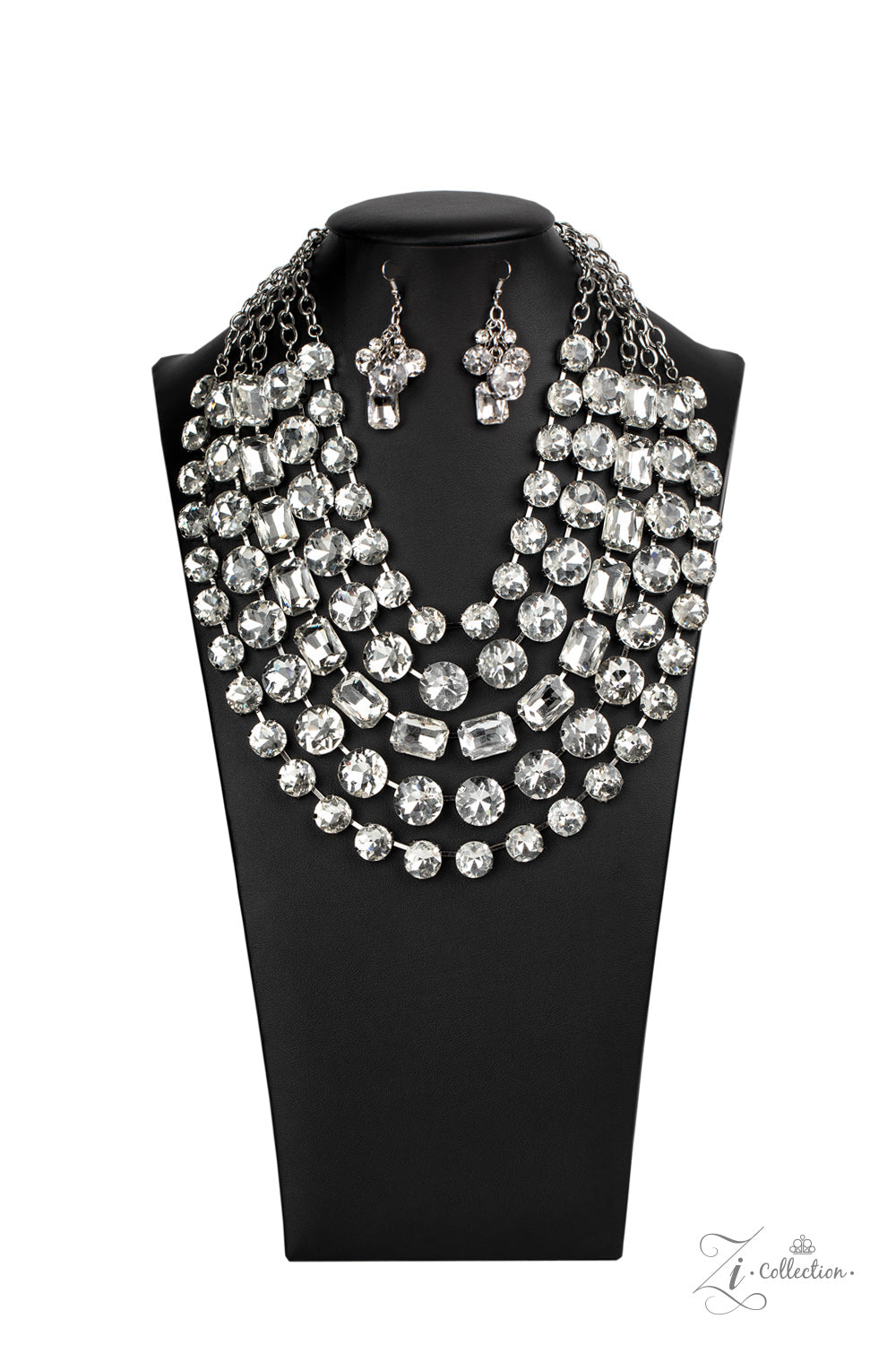 Irresistible - Rhinestone Necklace - 2020 Zi Collection - Paparazzi Accessories 