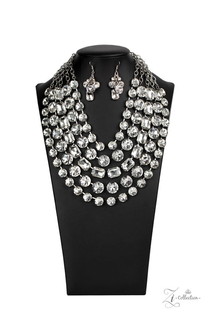 Irresistible - Rhinestone Necklace - 2020 Zi Collection - Paparazzi Accessories 