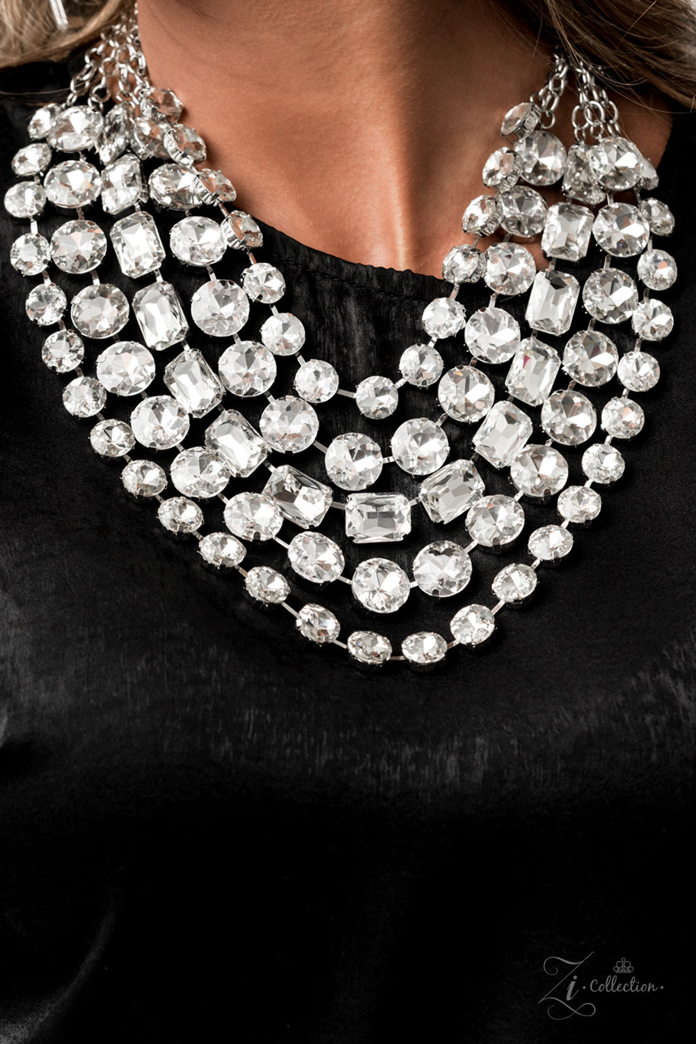 Irresistible - Rhinestone Necklace - 2020 Zi Collection - Paparazzi Accessories 