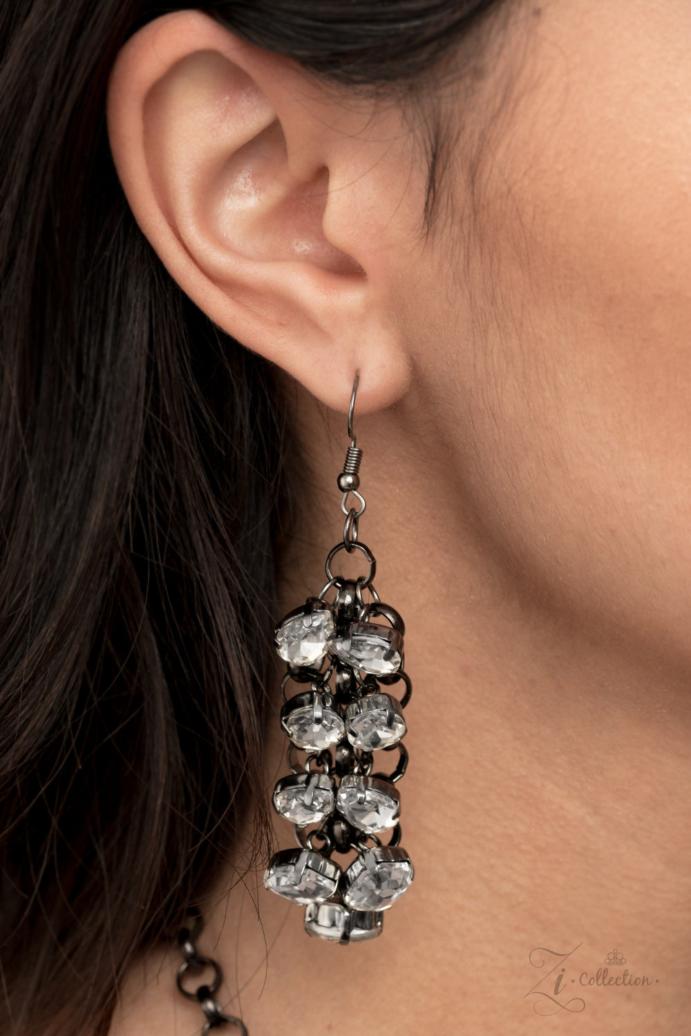 Ambitious Zi Collection - Rhinestone Necklace - Paparazzi Accessories 
