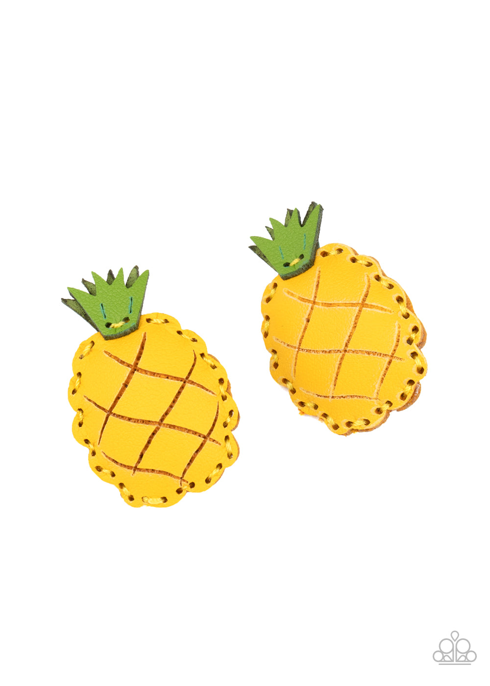 PINEAPPLE Of My Eye - Yellow - Paparazzi Accessories 