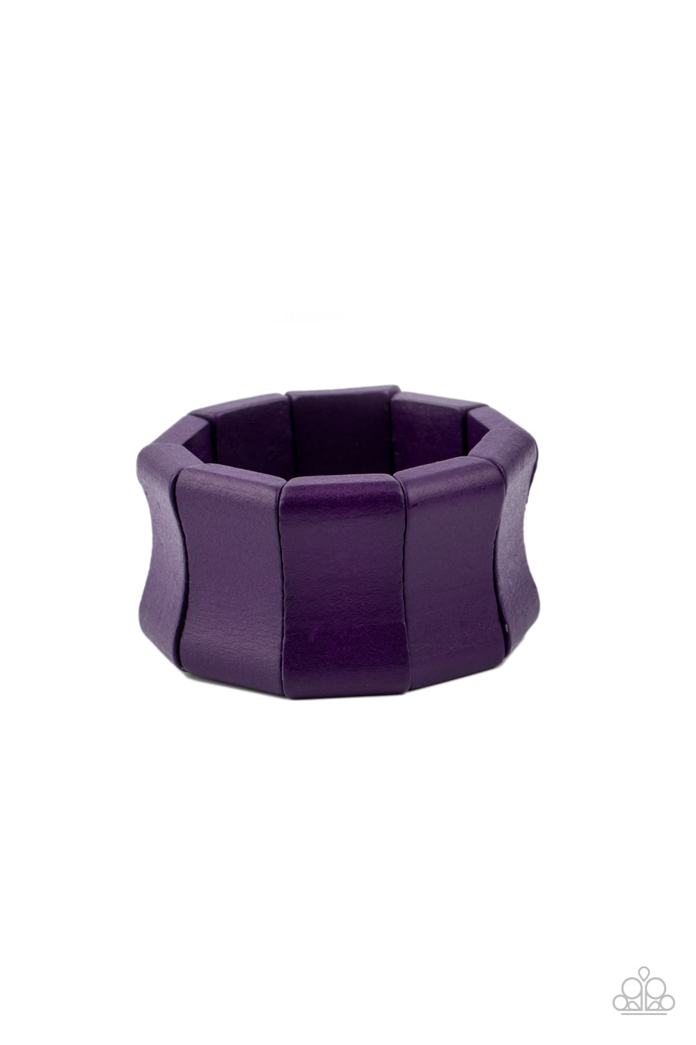 Caribbean Couture - Purple Bracelet - Paparazzi Accessories - Paparazzi Accessories 