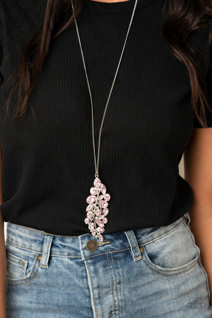 Take a Final BOUGH - Pink Necklace - Paparazzi Accessories - Paparazzi Accessories 