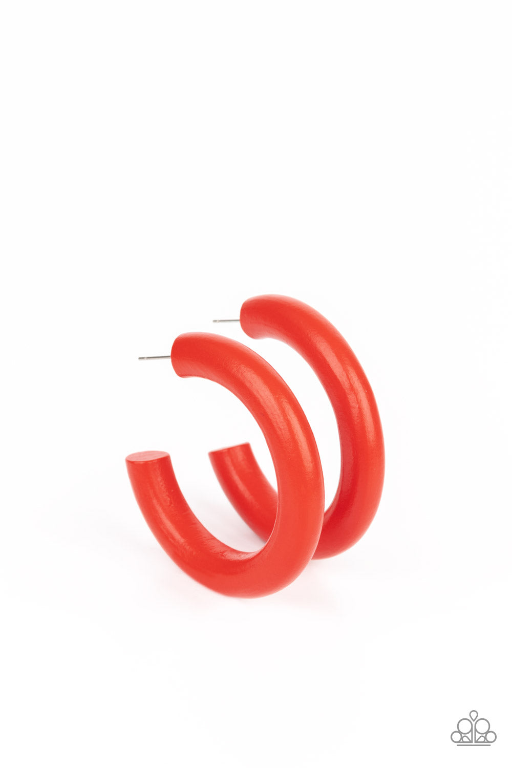 Woodsy Wonder - Red Earrings - Paparazzi Accessories - Paparazzi Accessories 