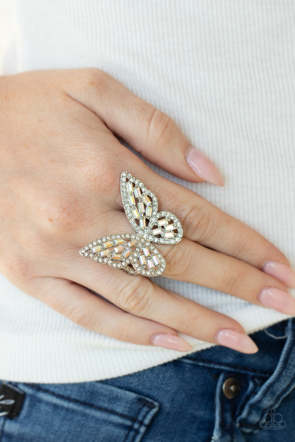 Flauntable Flutter - Multi Ring- Paparazzi Accessories - Paparazzi Accessories 